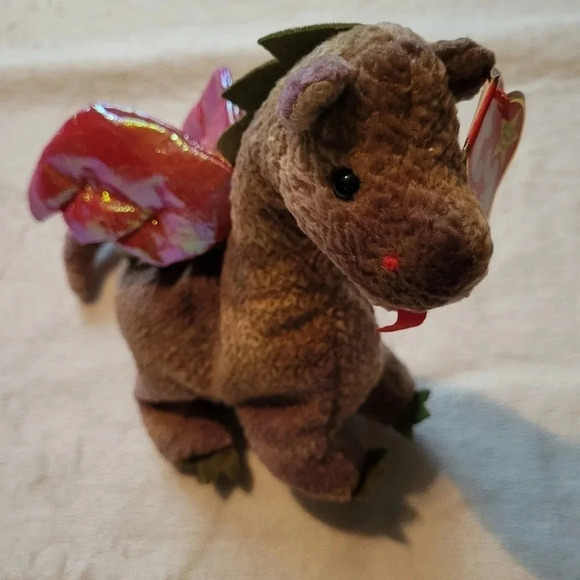 Ty Scorch the Dragon Beanie‎ Baby - Picture 1 of 4